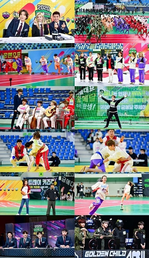 《2020春节偶像运动会》春节期间分3天播出550分钟_韩饭网